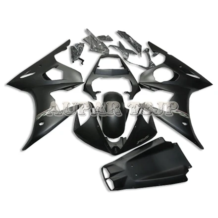 Полные матовые черные Обтекатели Cowlings для Yamaha 2003 2004 2005 YZF-600 R6 03 04 05 Sportbike кузов комплект Новые велосипедные панели