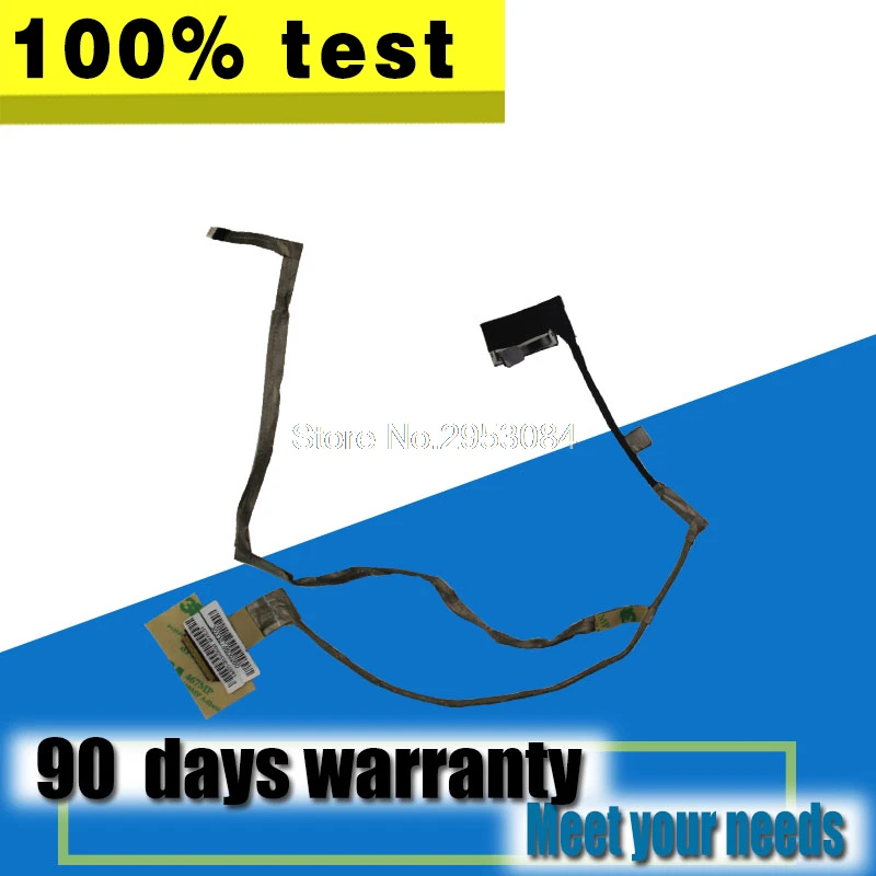 

For ASUS X53B X53U K53B K53U K53T K53TA K53TK K53BR K53BE K53BY 14G221045000 DC02001AV20 LVDS/LED/LCD Video Flex Cable