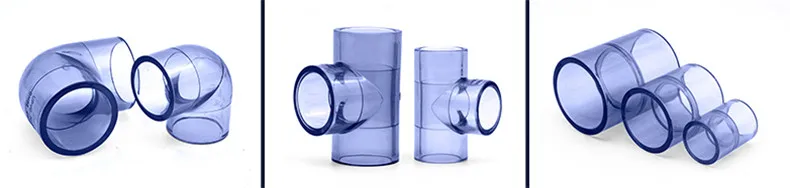 U-PVC Hyaline чугунная труба трубка материал 2 м OD DE DN 20 25 32 40 50 63 75 90 мм 1/" 3/4" " 1 1/4" 1 1/" 2"