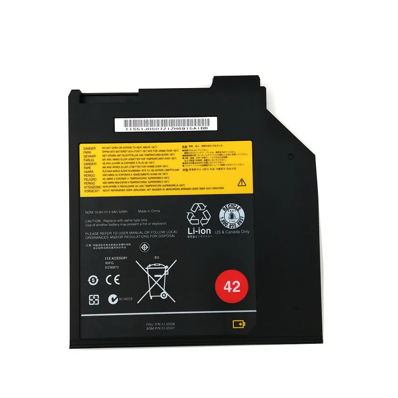 7 xinbox 10,8 V 32Wh 45N1040 45N1041 ноутбук Батарея для lenovo THINKPAD T400 T400S T500 R400 R500 W500 T420S T410S T430S