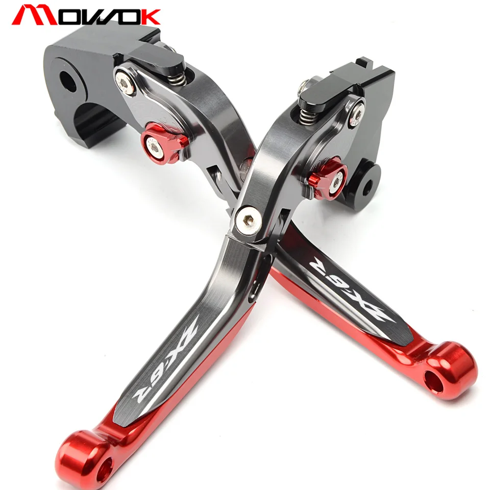 

CNC Регулируемые рычаги тормозной муфты мотоцикла для KAWASAKI ZX6R ZX636 2007-2017 ZX10R 2006-2015
