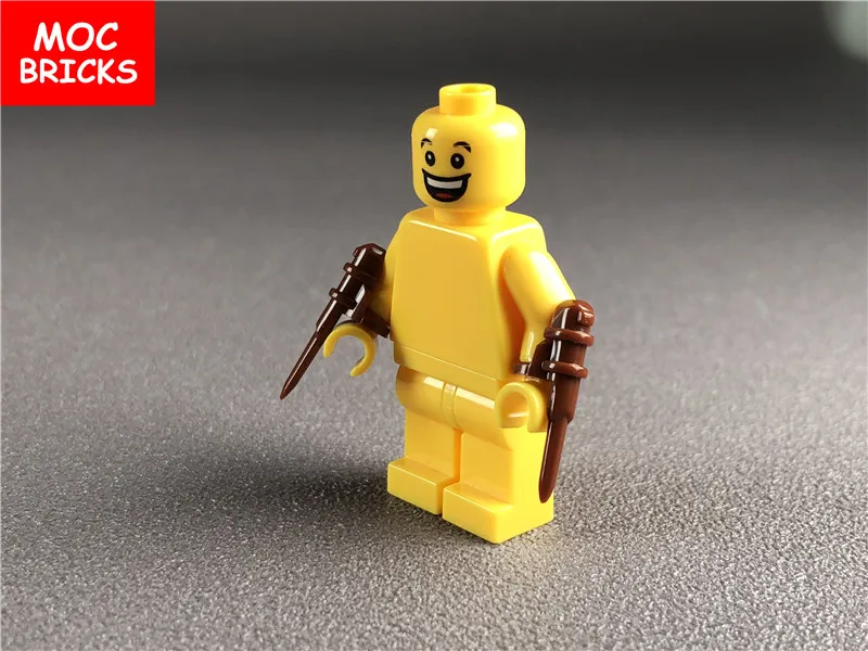 10 парт/лот кубики MOC красновато коричневые DIY строительные блоки для