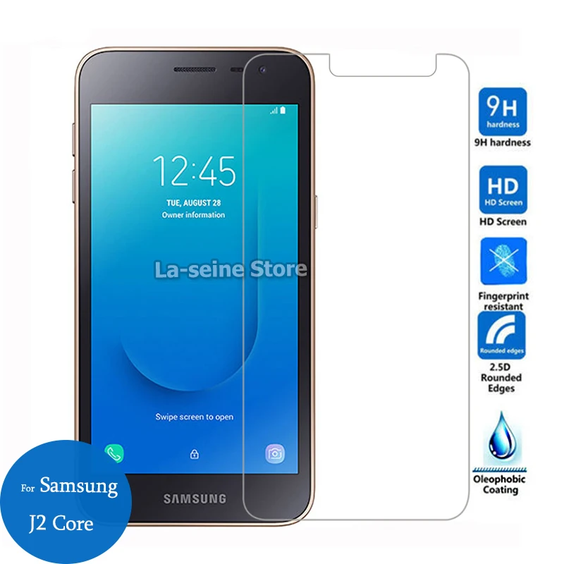 Закаленное стекло для samsung Galaxy J2 Core защита экрана 9h защитная пленка на J2Core J 2 5,0 дюйма