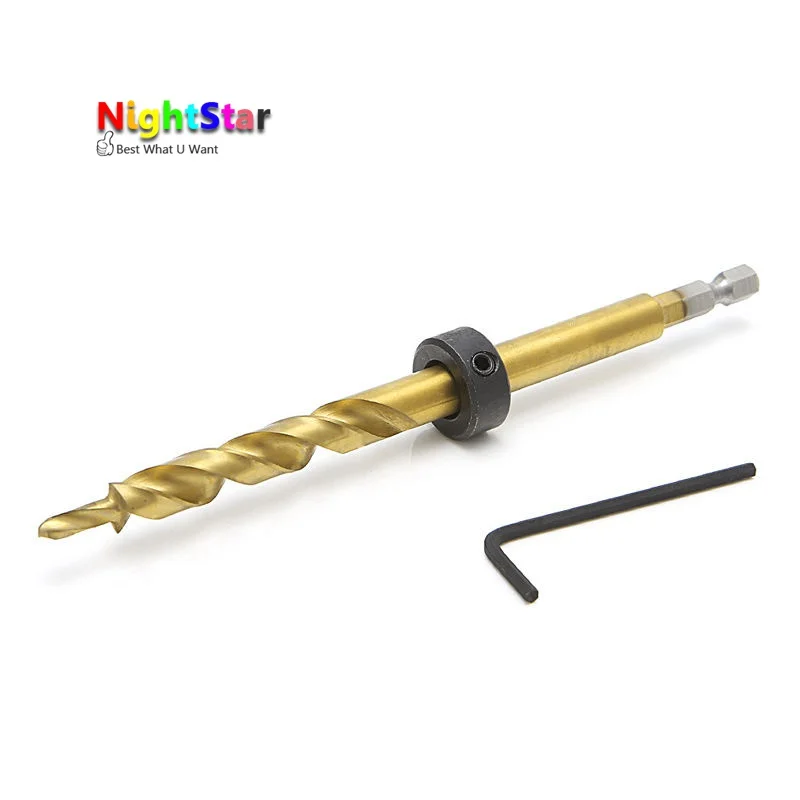 Binoax 3/8 &quotступенчатое сверло с шестигранной головкой карманное отверстие +