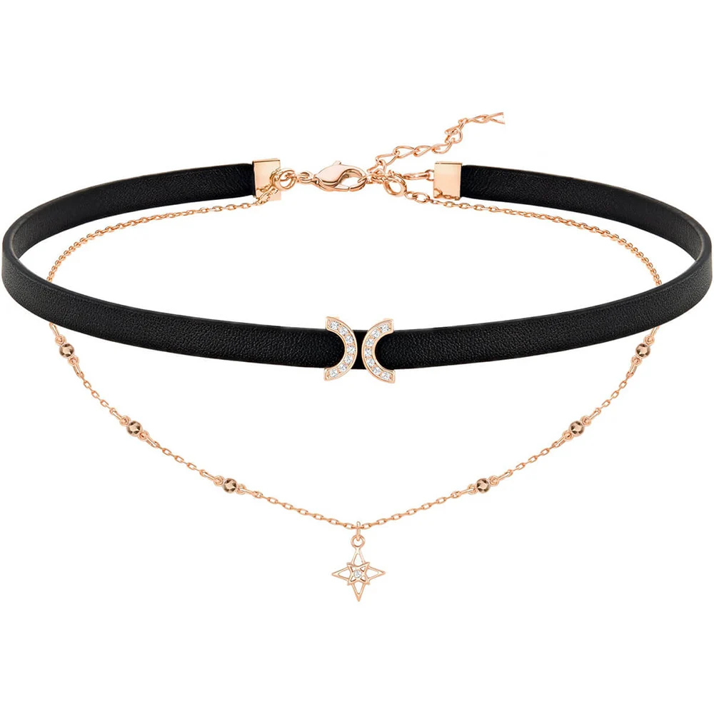 

SWA RO 2019 Original 1:1 New FEVER STAR Neck Necklace Female Skin Bundle Shiny Crystal To Send Mom Girlfriend Versatile Jewelry