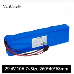 VariCore 24 V 10000 mAh 29,4 v электрический велосипед мотор ebike скутер литий-ионный аккумулятор 18650 литиевые аккумуляторные батареи BMS