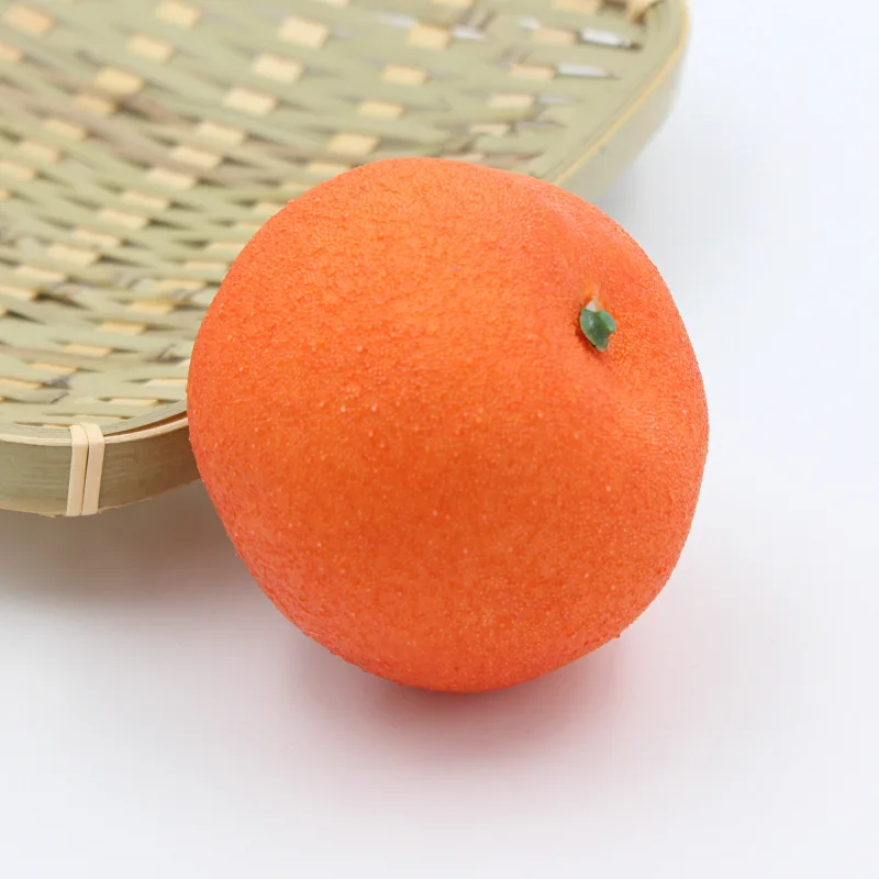 2 шт., искусственные фрукты tangerin для дома и вечерние украшения на свадьбу, реквизит для фотосессии, кухонный декор, форма для фруктов