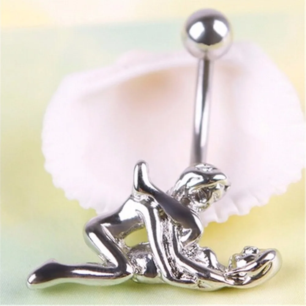 1PCS New Hot Belly Button Navel Ring Dangle Body Jewelry Piercings for sale