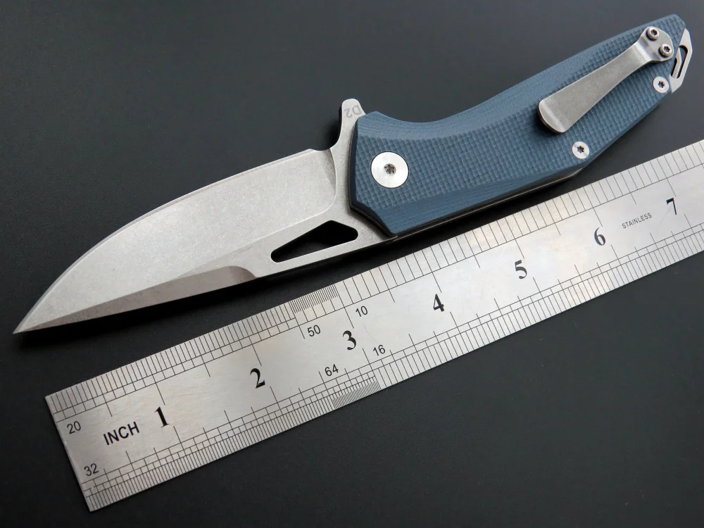 Eafengrow EF37 D2 лезвие G10 Ручка шариковый подшипник карманный складной нож открытый охотничий Походный нож для выживания инструмент для повседневного использования