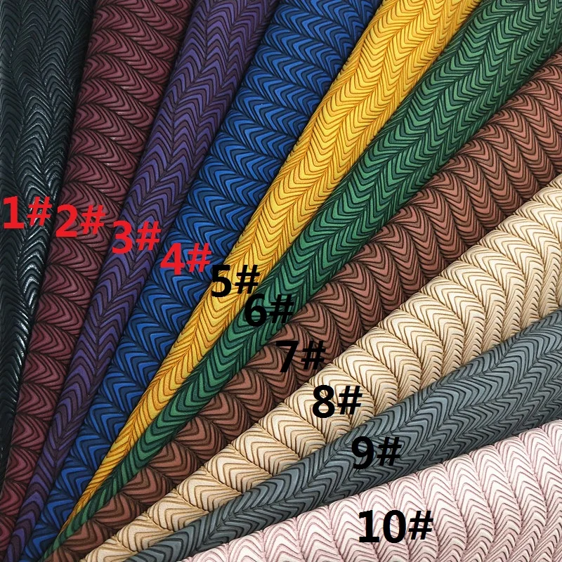 

1PC 21X29CM Synthetic Letaher, Cuero Sintetico Faux Leather Fabric Embossed Leather For Making Bows Accessories S214