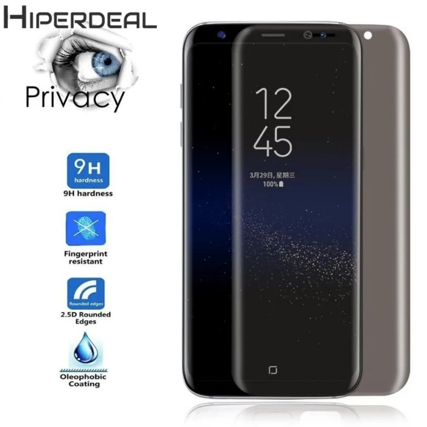 HIPERDEAL для Samsung Galaxy S8 Plus защита для полного экрана закаленное стекло 18Jan31 Прямая поставка F