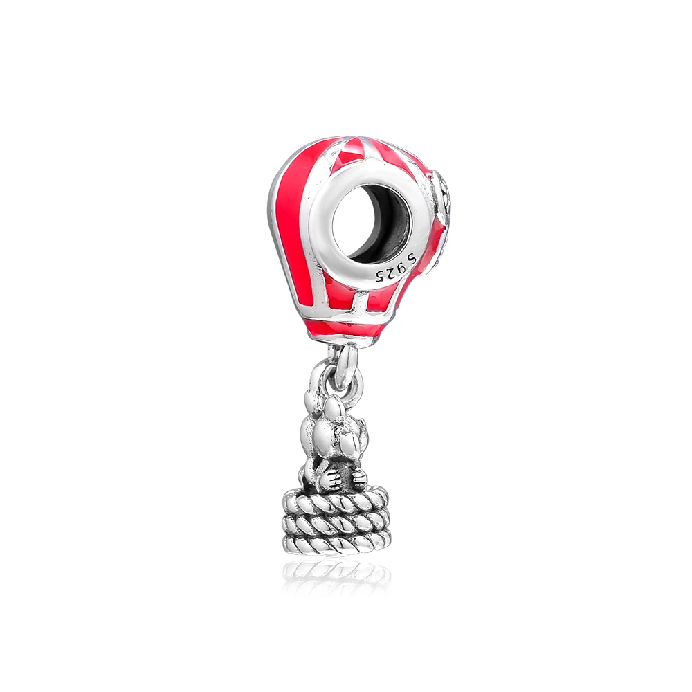 CKK Fit Pandora Браслеты Микки и Минни шармы на воздушном шаре 925 оригинальные бусины из стерлингового серебра для бусина для изготовления украшений