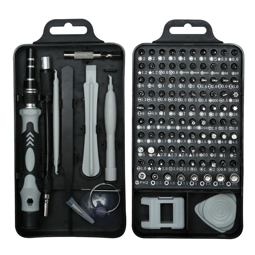

110 In 1 Screwdriver Set Multi-Function Mobile Phone Digital Device Repair Tool Chrome Vanadium Steel Screwdriver Set