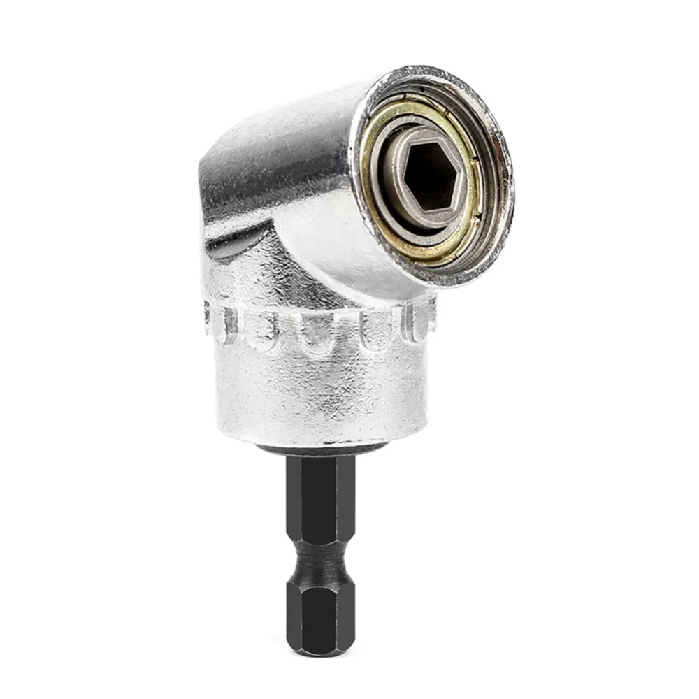 

1/4 "105 градусов электрическая Шестигранная дрель Регулируемая Шестигранная бита отвертка розетка адаптер держателя удлинитель угла втулки