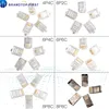 10Pcs 4P4C 6P2C 6P4C 6P6C 8P8C Telephone Internet Modular Plug Jack RJ9 RJ11 RJ45 Connector ► Photo 1/6