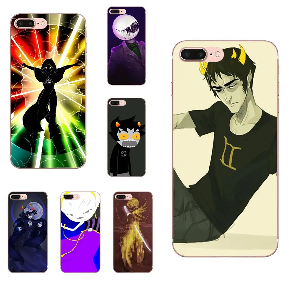 

Unique Luxury Transparent Phone Case For Xiaomi Redmi Mi Note 7 8 9 SE Pro Lite Go Play Homestuck Ms Paint Adventures