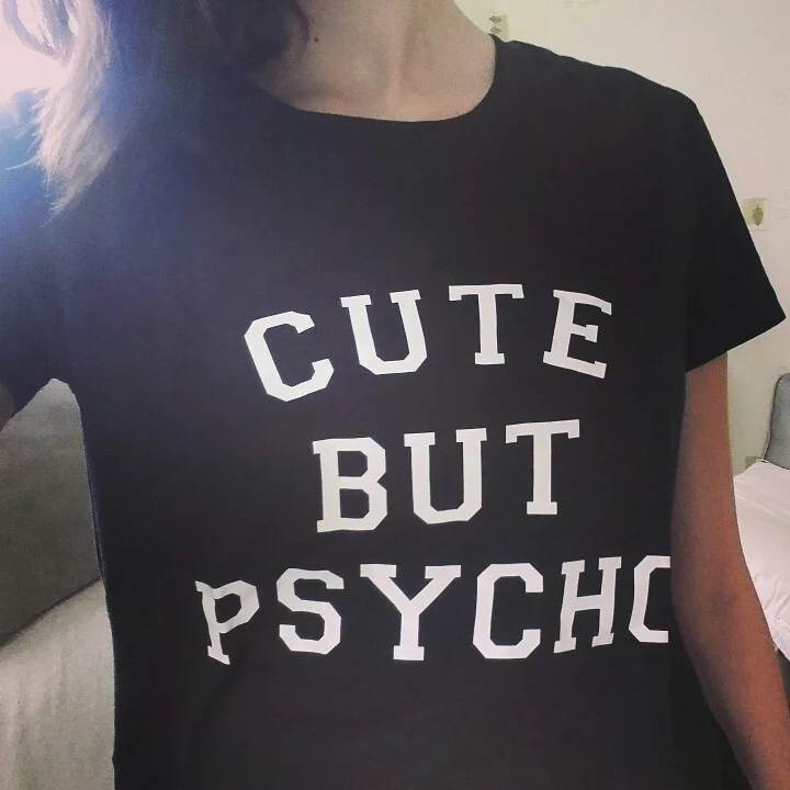 Женская футболка с милым принтом, повседневная забавная футболка для девушек, топ, хипстерская футболка Tumblr Harajuku
