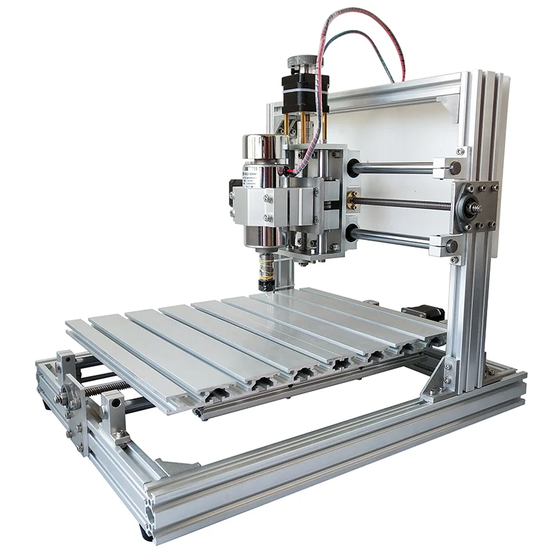 CNC2632 с ER11, diy мини ЧПУ 300 Вт шпиндель гравировальный станок, лазерная гравировка, ЧПУ деревянный маршрутизатор+ 15 Вт лазер, pcb фрезерный станок