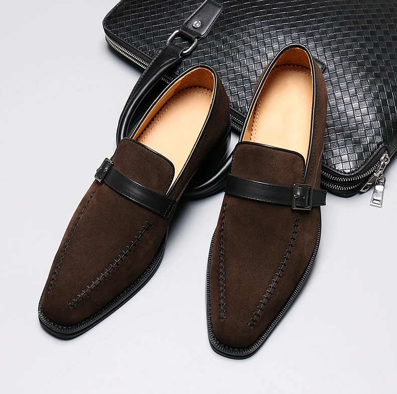 Генрих новый список Роскошная брендовая мужская обувь из натуральной кожи Острый носок HASP мужские свадебные модельные туфли Zapatos de Hombre