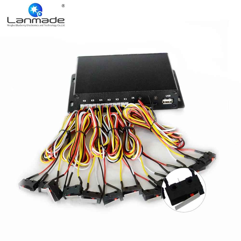 MPC1005-12(MS) Factory производит оптический выключатель Micro Switch RS232 Control 1080P HD Media Playe Box Standard