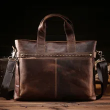 Прямая, Мужская Ретро кожаная сумка mad horse, кожаная сумка, деловая сумка, кожаный портфель, 8029-3