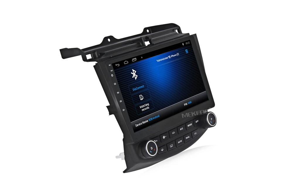 Best 2G+32G android 7.1 1024X600 HD Car DVD Player for Honda Accord 7 2003-2007 with GPS Radio  dual / Single Zone Climate Control 16