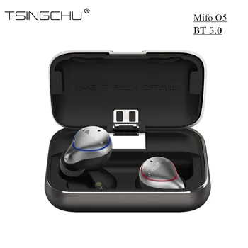 

Mifo O5 True Wireless Bluetooth 5.0 TWS Hi-Fi Sound Sports In-Ear Earphone With Charging Box Stereo Bass Earbuds IPX7 Waterproof