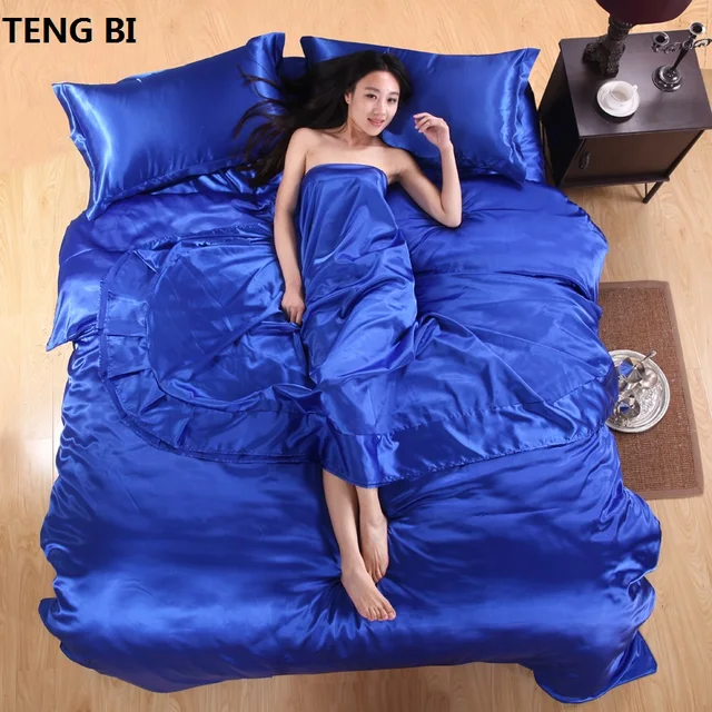 Best Price HOT! 100% pure satin silk bedding set,Home Textile Full/Queen/King size bed sheet,bedclothes,duvet cover flat sheet pillowcases Best Price HOT! 100% pure satin silk bedding set,Home Textile Full/Queen/King size bed sheet,bedclothes,duvet cover flat sheet pillowcases