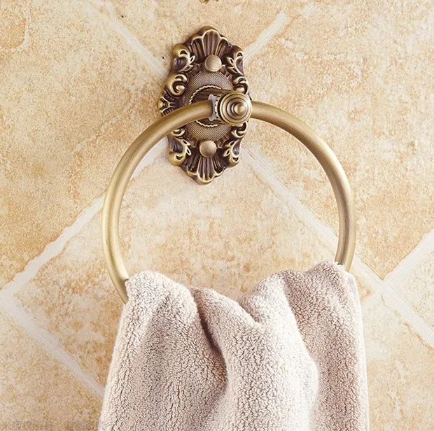 High Quality Bathroom Accessories, Classic Antique Brass Finish Towel