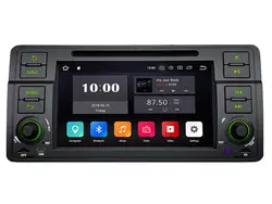 7 "Android 8,0 Восьмиядерный DVD мультимедиа навигации gps радио для BMW 3 серии E46 1998- 2006 с Разделение Экран режим Поддержка