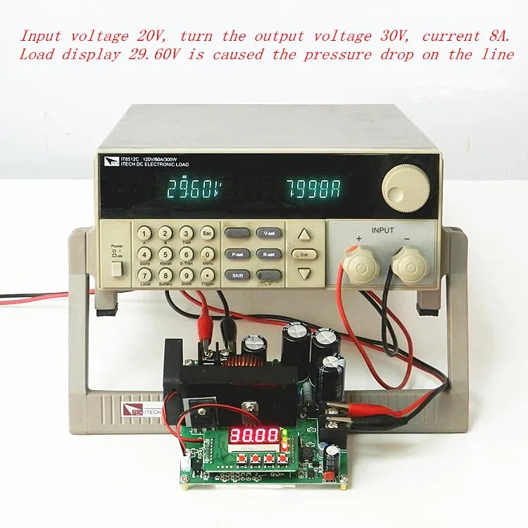 JUNTEK BST900W 8-60 В до 10-120 В DC преобразователь Высокоточный светодиодный повышающий преобразователь DIY преобразователь напряжения трансформатор модуль регулятор