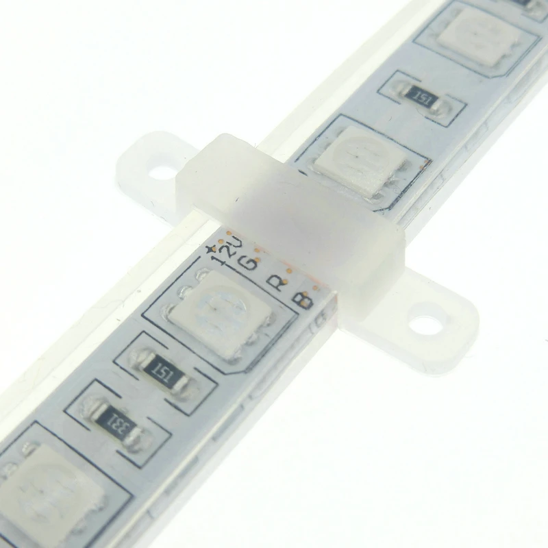 Зажим для светодиодной ленты 10 мм 12 15 18 установки шт./лот|strip clip|led strip clipled connector |