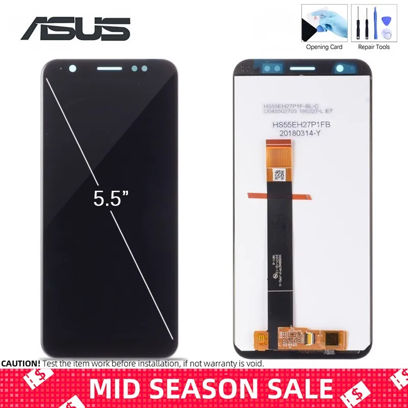 5.5'' Display For Asus ZenFone Live L1 ZA550KL X00RD LCD Display Touch ...
