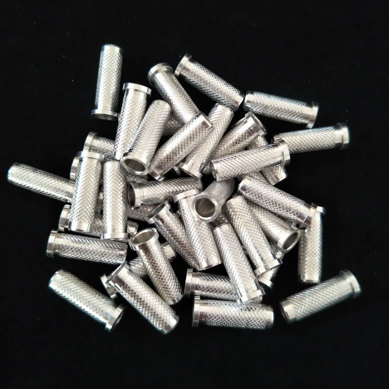 Kaufen 60 100 stücke Bogenschießen Pfeil Aluminium Einsatz für ID6.2mm Pfeil Welle Jagd Verbinden Pfeilspitze Broadhead Carbon fiberglas pfeil