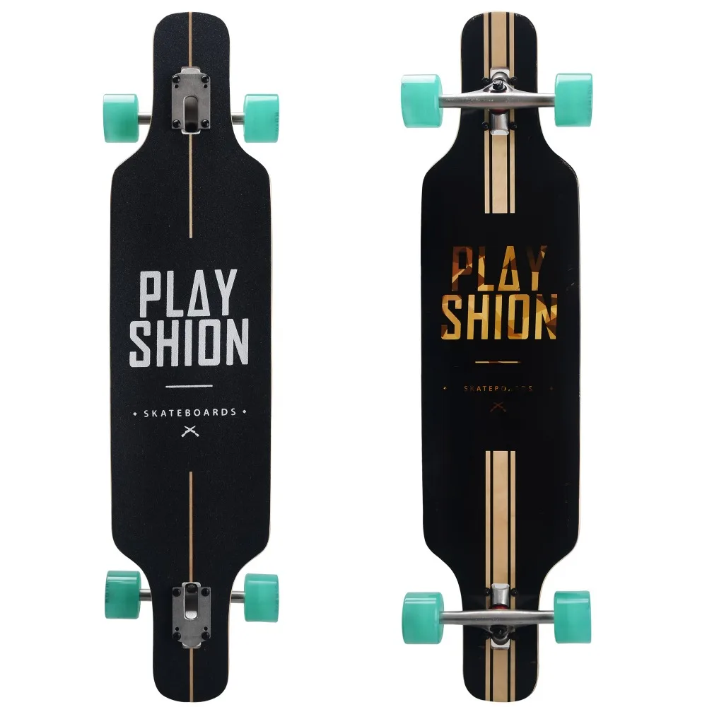 Buy PLAYSHION Freeride Longboard Skateboard Deck