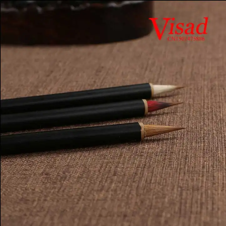 Высокое Качество Шерсть ласки китайские кисти каллиграфия кисти набор ручек небольшая обычная для письма кисти художника
