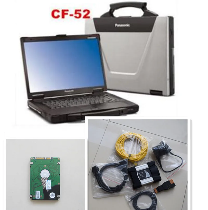  Para Panasonic CF-52 portátil con ICOM para BMW 2019 Software hdd (ISTA-D: 420 ISTA-P: 367) para BM