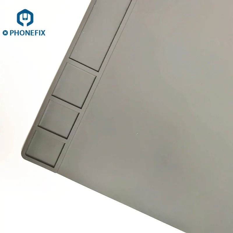 PHONEFIX 49,5*34,5 см Антистатический коврик высокая температура рабочий коврик для iPhone iPad samsung Xiaomi ремонт платформы