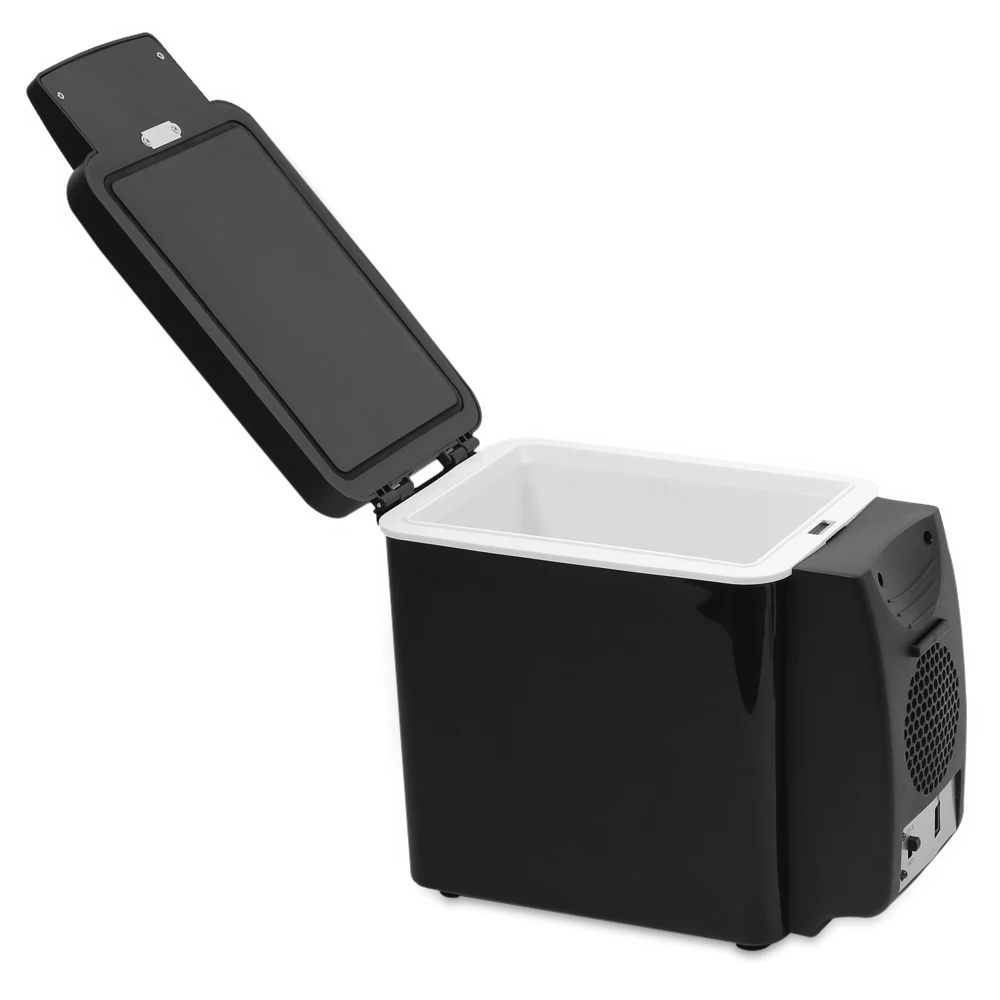 Portable 6L Car Refrigerator 12V Multi-Function Temperature Control Dual-Use Box Cooler Warmer Vehicular Fridge For Home Travel Portable 6L Car Refrigerator 12V Multi-Function Temperature Control Dual-Use Box Cooler Warmer Vehicular Fridge For Home Travel