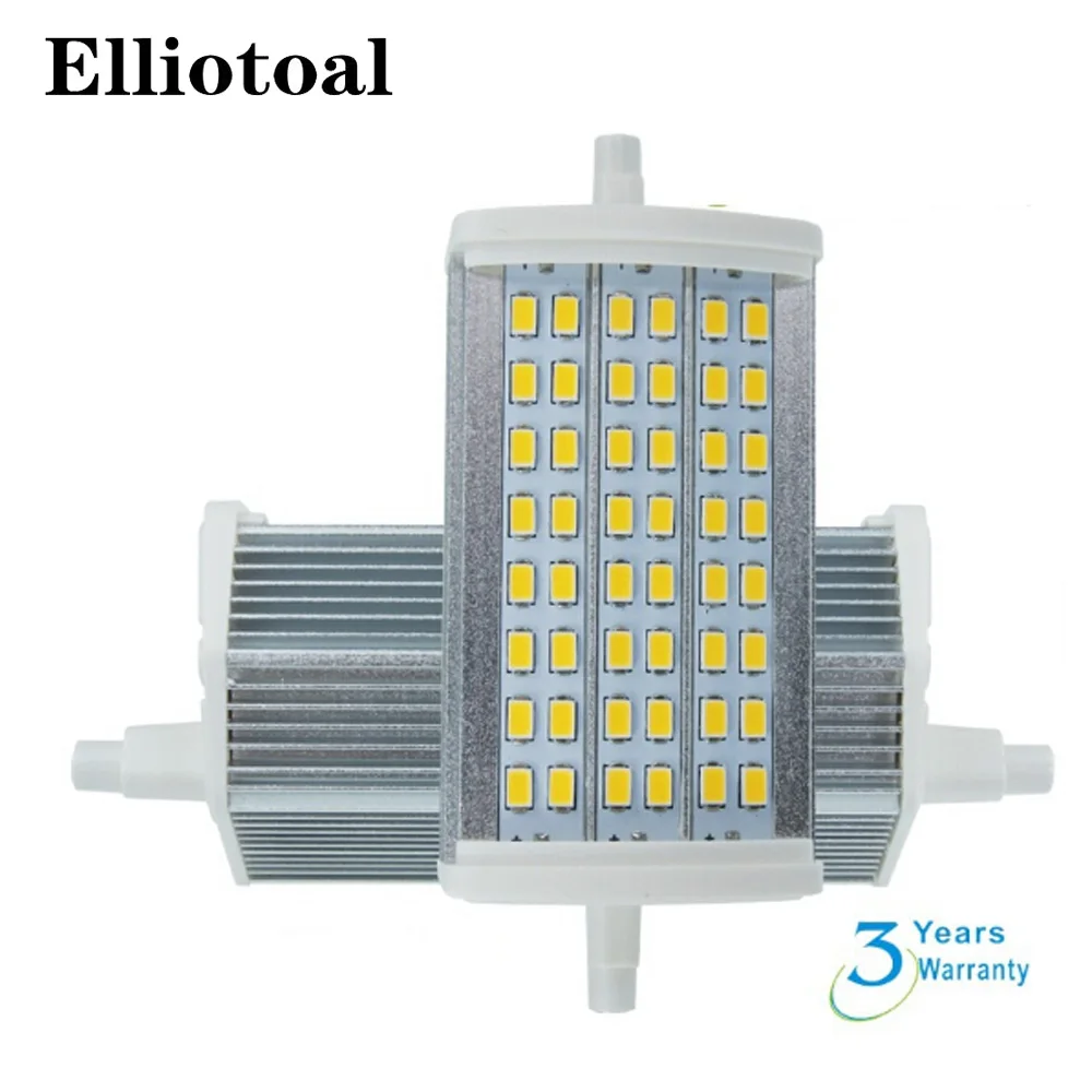

free shipping high power led street lights smd5730 r7s 118mm 15w dimmable with 48pcs samsung SMD5730 r7s led 118mm 15w