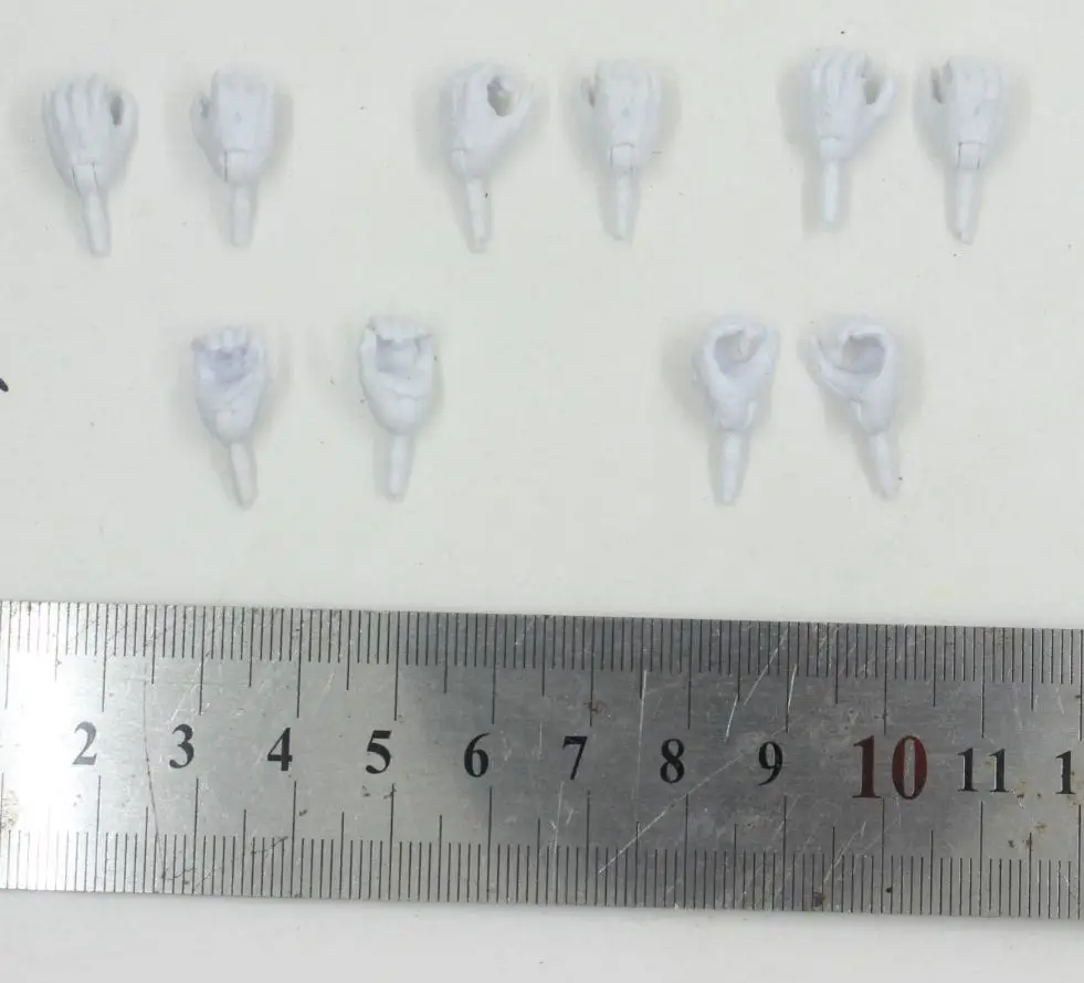 10 PAIR OF THE Marvel Legends Series White HAND For 6/" Figure