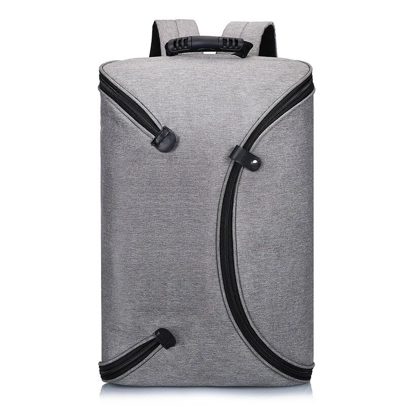 

New Casual Young Men And Women Unisex Oxford Waterproof Notebook Computer Backpack 360 Degrees Full Open Shoulder B
