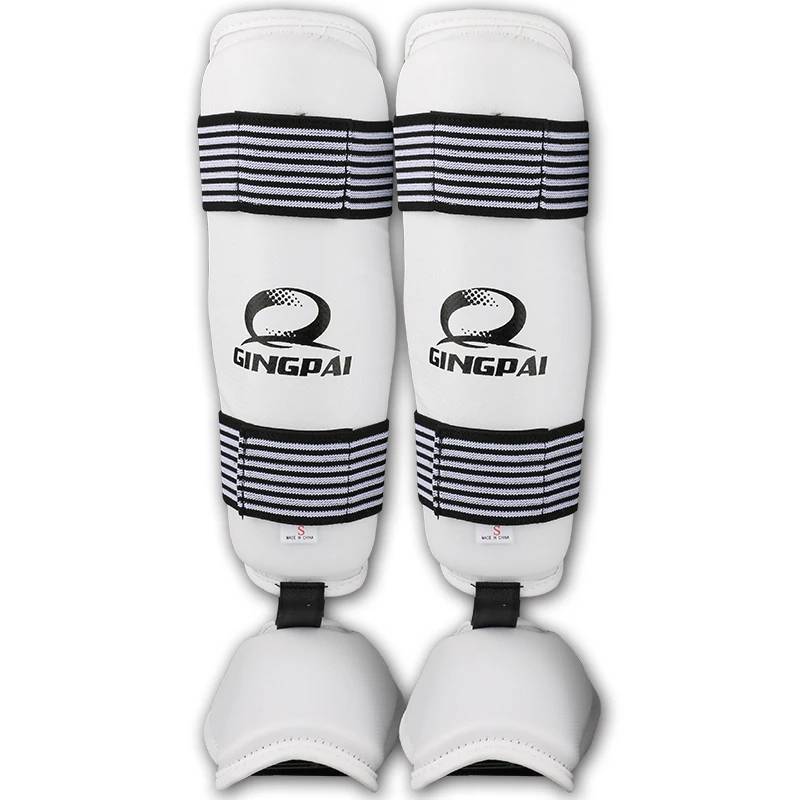 Taekwondo Shin Guards Leg Pads Calf Lower Instep Guard Foot Protector Boxing Leggings Karate Sanda MMA Equipment