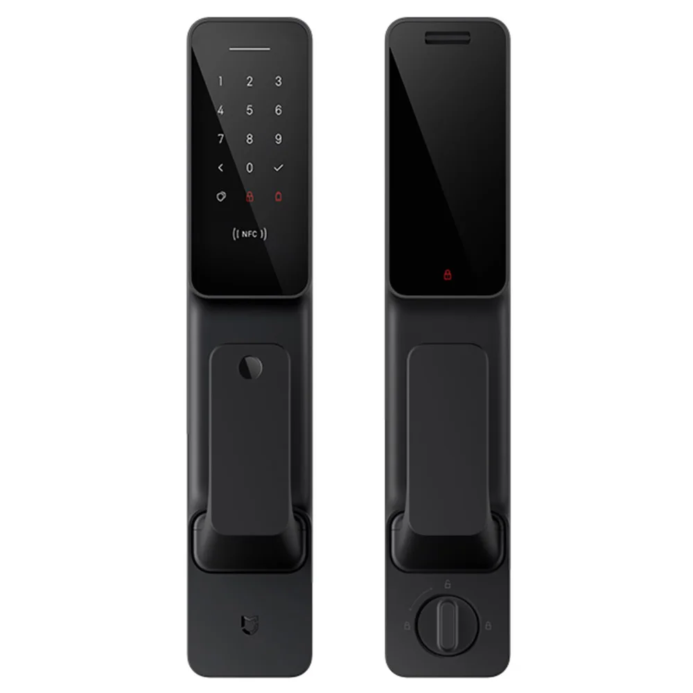  Xiaomi Mijia Push-Pull Smart Door Lock Fingerprint Passpord NFC Bluetooth Unlock APP Control Intell