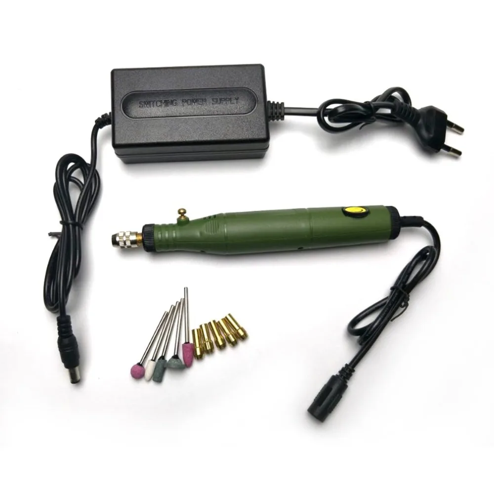 Mini Electric Grinding Set Drill Grinder Tool Milling Trimming Polishing Drilling Cutting