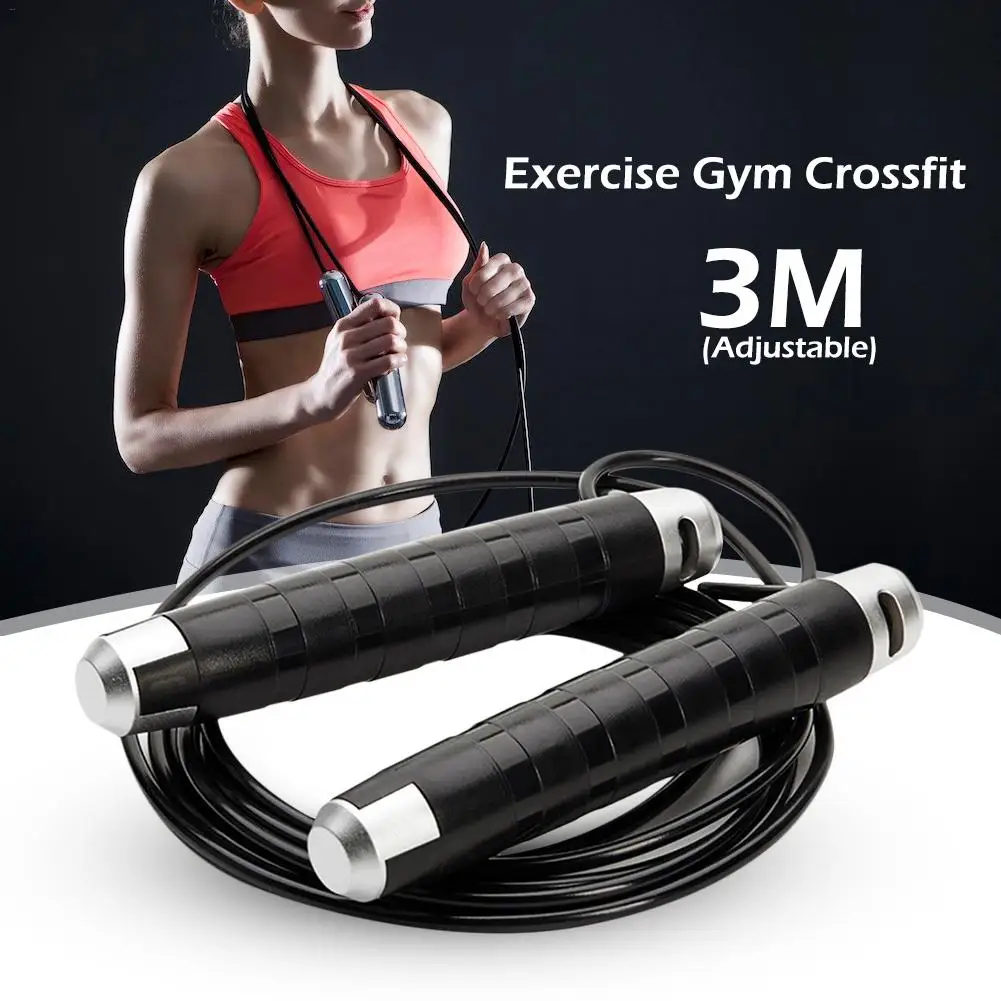3m Bearing Skip Rope Cord Speed Fitness Aerobic Jumping Exercise