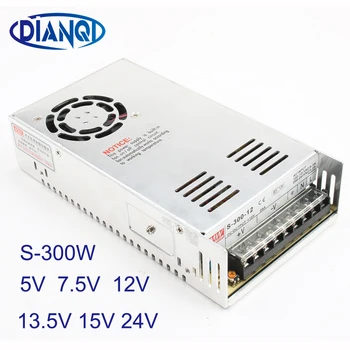 

S-300-48 power suply 48v 300w ac to dc power supply ac dc converter switch adjustable output 5V 12V 13.5V 24V 27V 15V 7.5V
