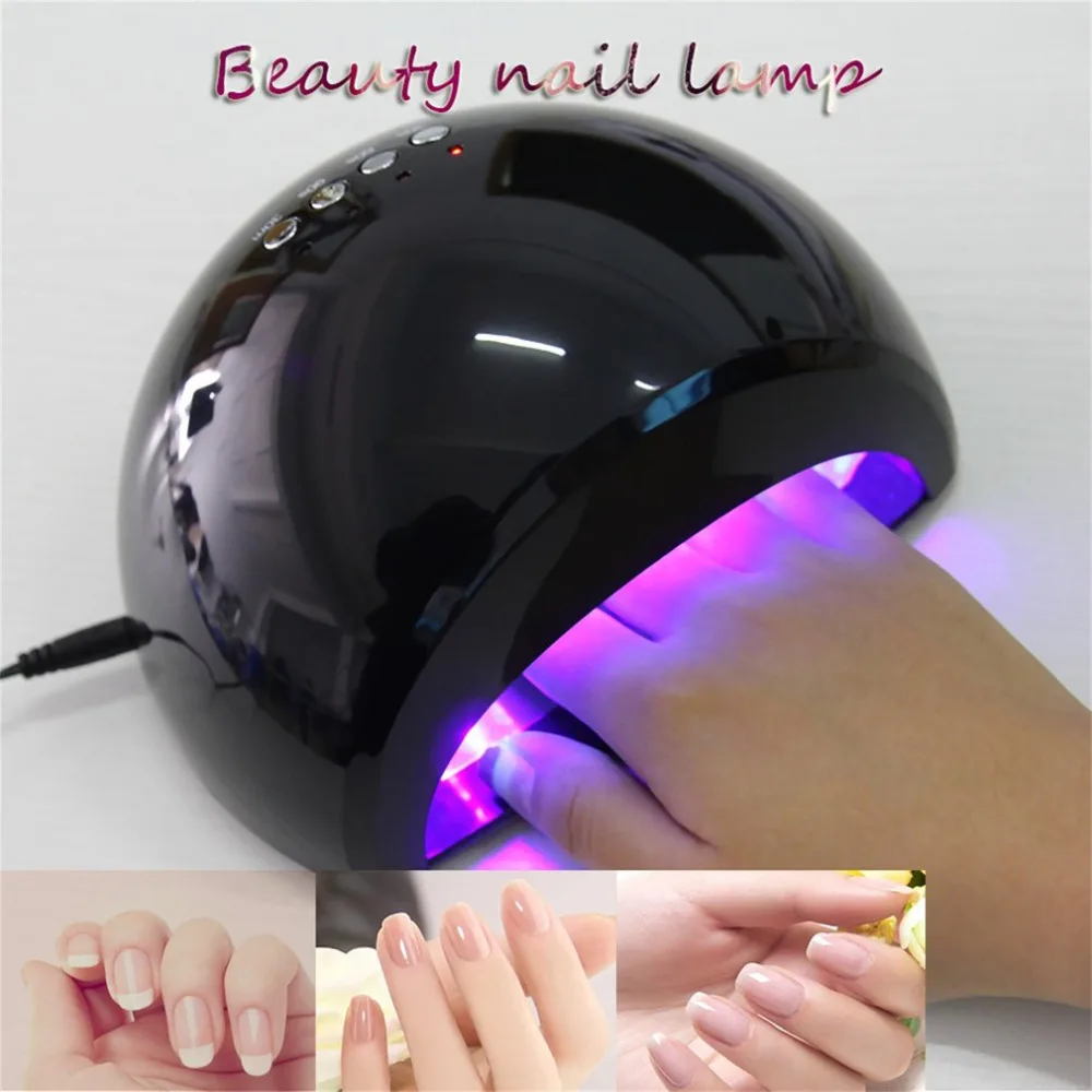 60W Auto induction Sensor Nail Quick Dryer LED Lamp Gel Curing Ultraviolet Light Timer Nail Care