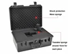 Tool Box Waterproof Impact Resistant Safety Case Suitcase Toolbox File Box Equipment Camera Case with Pre-cut Foam Lining 5