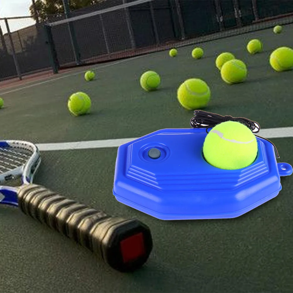 Training Tennis Ball Tennis Racket Training Practice Balls Back Base